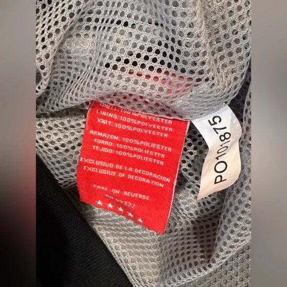 Franchise Club Ohio State Buckeyes Big Logo Windshell XL Zipper Pocket Pullover - Picture 9 of 10